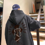 Men Hoodie West Coast Sweater Men's Autumn and Winter Hooded Jacket