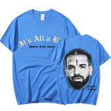 Rapper Drake Graphic Print T-shirt Men's T-shirt
