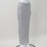 Women Desses Casual V-Shaped Skirt Slim Fit