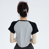 Women T-shirt Short Sleeve T-shirt Girls O-neck Short