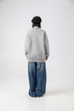 Unisex Sweater Autumn Affixed Cloth Embroidered Cardigan Sweater