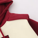 Women Hoodie Short Hood Girls' Spring and Autumn Casual Long-Sleeved Hoodie
