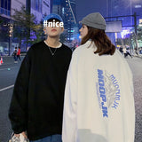Men Hoodie Sweater Hong Kong Style Spring and Autumn Korean Style Trendy Couple Autumn