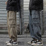 Men Sweatpants Fashion Brand Loose Tappered Fried Street Casual Trousers