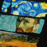 Van Gogh Art Newest TShirt for Men Art and Culture Round