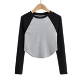 Women T-Shirt round Neck Top Short-Sleeved T-shirt