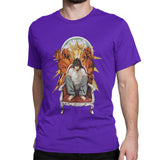 Death Note T-Shirts for Men Yagami Light Hipster  Cotton