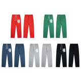 Denim Tears Sweatpants Alphabet foam print casual trousers