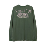 Men Long Sleeve Shirt Street Printing Long Sleeve T-shirt Men's and Women's Autumn and Winter Hiphop