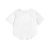 Women T-shirt Short T-shirt Women's Summer Casual round Neck