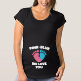 Loading Printed Maternity T Shirt Pregnant