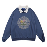 Men Hoodie Sweater Men's Spring and Autumn Print Long Sleeve Casual