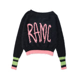 Women Sweater Short Sweater Women's Autumn Crew Neck Casual Long Sleeve Sweater