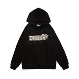 Men Hoodie Embroidered Hooded Pullover Loose Niche Long Sleeve Hoodie