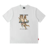 Men T Shirt Short Sleeve T-shirt Men and Women Loose
