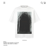 American vintage street T-shirt pure cotton retro men's and women's summer loose
