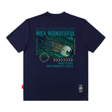 Men T Shirt Retro Fashion Brand T-shirt for Men and Women Spring and Summer