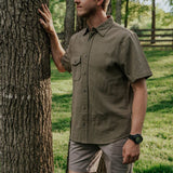 Men Shirt Men's Short Sleeve Shirt Summer Breathable