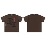 Travis Scott T-Shirt TRAVIS SCOTT Short Sleeve Summer KAWS Hip Hop T-Shirt