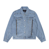 Men Denim Jacket Denim Clothes Jacket Men's Vibe Jacket