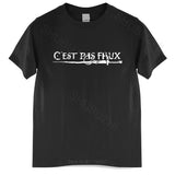 Men Cotton T Shirt C'est Pas Faux T Shirt Kaamelott Kame