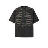 American vintage street T-shirt men's loose cotton