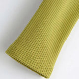 Women T-Shirt Knitwear All-Matching Sexy Short-Sleeved T-shirt Bottoming Shirt