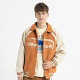 Varsity Jacket Vintage Men's Baseball Uniforms Jacket for Women