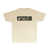 Purple Brand T Shirt Short Sleeve T-shirt Blouse