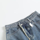 Women Skirt Autumn Denim Skirt Mid-Length Hip Skirt