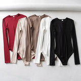 Women T-Shirt Women's Clothing 2022 Summer Slim-Fit Long Sleeve