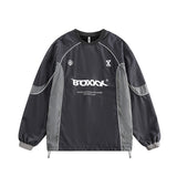 Unisex long-sleeved shirt spring and summer retro