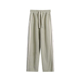 Unisex Pants Autumn Washed Drawstring Casual Pants