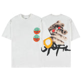 Travis Scott T-Shirt TRAVIS SCOTT CACTUS JACK Loose Crew Neck Short Sleeve