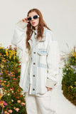 Unisex Jacket Autumn Punk Denim Coat Women's Clothing