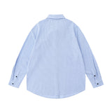 Men Long Sleeved T Shirt Thin Striped Long Sleeve Shirt Boys Ruan Handsome Loose Casual Outerwear Spring and Autumn