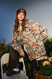 Unisex Jacket Autumn Yarn-Dyed Floral Jacket Women's Clothing