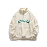Unisex Hoodie Spring Retro College Style Letters Men