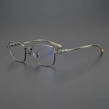 CHH Chrome Hearts Glasses Vintage Versatile Ultra Light Pure Titanium Glasses Frames