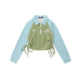 Women Long Sleeve T-Shirt Long Sleeve T-shirt Girls Autumn Embroidery Casual Top