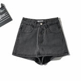 Women's Skirt Denim Shorts Women's Summer Loose All-Matching Jeans
