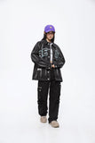 Unisex Jacket Autumn High Street Embroidery Denim Coat Women's Clothing