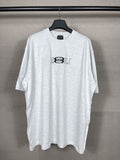 Men T-shirts Letter Printed Short Sleeve T-Shirt Loose Casual