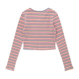 Women Sweater Top Girls Autumn Leisure Short Long Sleeve Pullover
