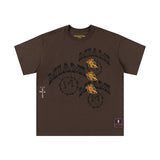 Travis Scott T-Shirt TRAVIS SCOTT Short Sleeve Summer KAWS Hip Hop T-Shirt