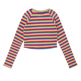Women Sweater Long Sleeve Sweater O-neck Short Women's Autumn Leisure