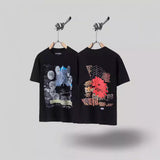 Men T-shirts Travis Scott Cactus Jack x Utopia Tour Utopia Short Sleeves Men and Women