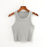 Women Camisole Summer Women's Solid Color Sports Slim-Fitting