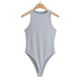 Women Camisole Summer Women's Solid Color Sleeveless round Neck