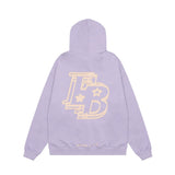 Men Hoodie Printed Hoodie Men's Spring and Autumn Loose Hooded Top